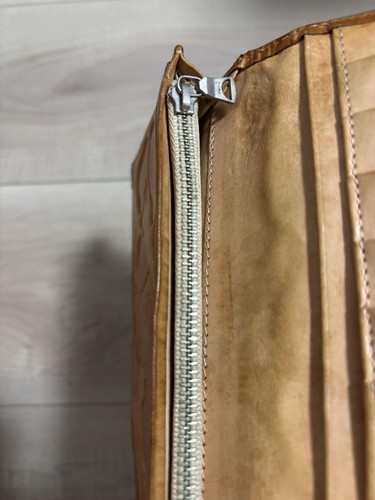 USED BAPE LEATHER WALLET ACCEPTABLE M-10080 - Picture 7 of 9