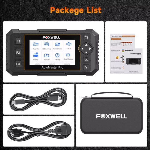 FOXWELL GT60 OBD2 Scanner Car Diagnostic Tool All System Bidirectional Code Read - Picture 9 of 9