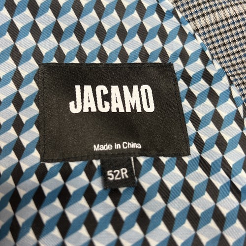 JACAMO TAILORING grau karierter Regular Fit 2-teiliger Anzug C52R W44 L31 - Bild 13 von 19