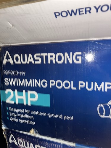 Aquastrong 2PS Schwimmbadpumpe PSP200-HV fehlende Anschlüsse LESEN