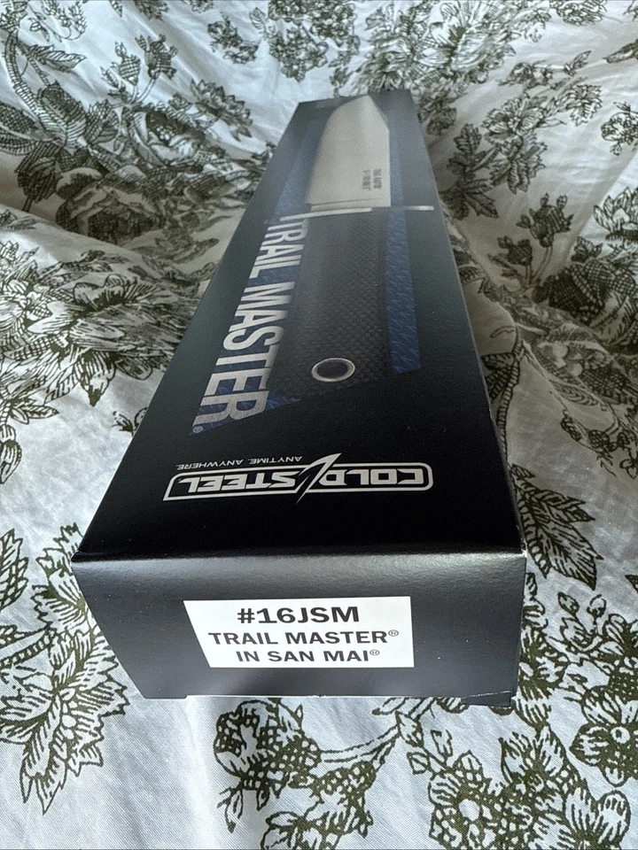 Cuchillo Bowie Cold Steel Trail Master San Mai III con funda Japón #16JSM 3773 Foto 3 de 4