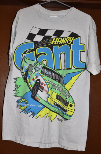 Vintage 90's Harry Grant Manheim Auctions Racing T-Shirt ~ Mens Large - Picture 4 of 5