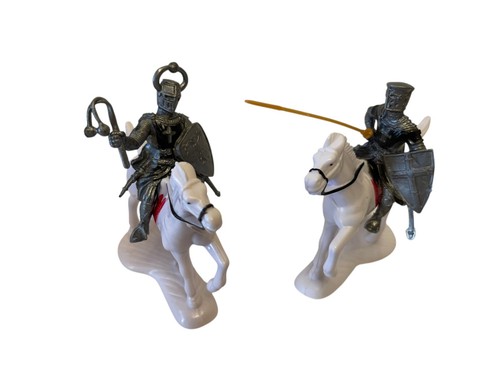 Sunjade Industrial CRUSADERS TEUTONIC KNIGHTS 1:32 Soldiers CAVALRY Set of 16 - Picture 6 of 11