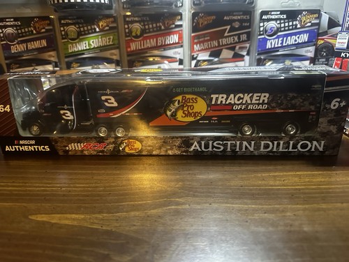 2024 Wave 5 Austin Dillon Bass Pro Shops Hauler 1/64 NASCAR Authentics Diecast