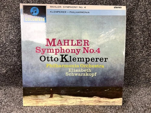 VINTAGE COLUMBIA SAX 2441 MAHLER SYMPHONY NO. 4 KLEMPERER LP 1961