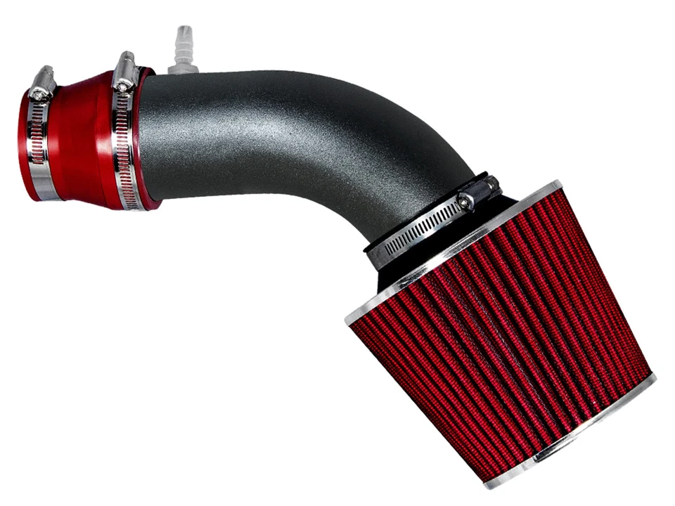 Kit de admisión de aire BCP RW ROJO para 11-15 Accent/Veloster/Elantra/Rio 1,6 L NA + filtro Foto 3 de 4