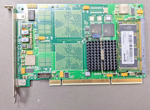 LSI T77000-005R6 SAS RAID Controller w/ Full Profile Bracket - Picture 2 of 5