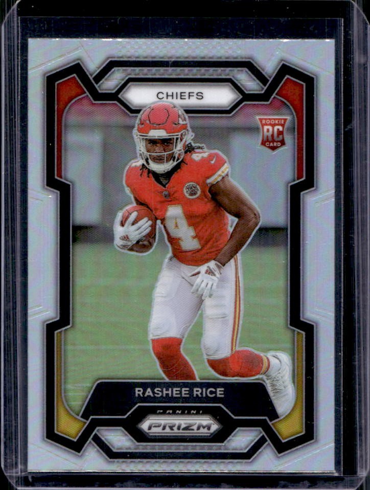 2023 Prizm Rashee Rice RC Silver Rookie #350 Chiefs