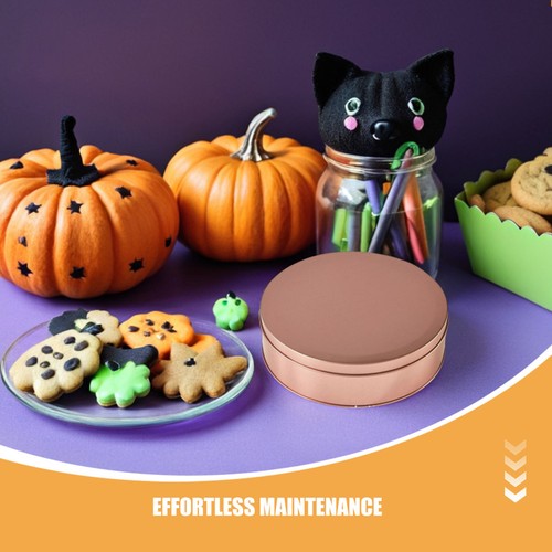  2 Pcs Cake Storage Tins Bridal Shower Dessert Boxes Decorative Holiday - Picture 8 of 12