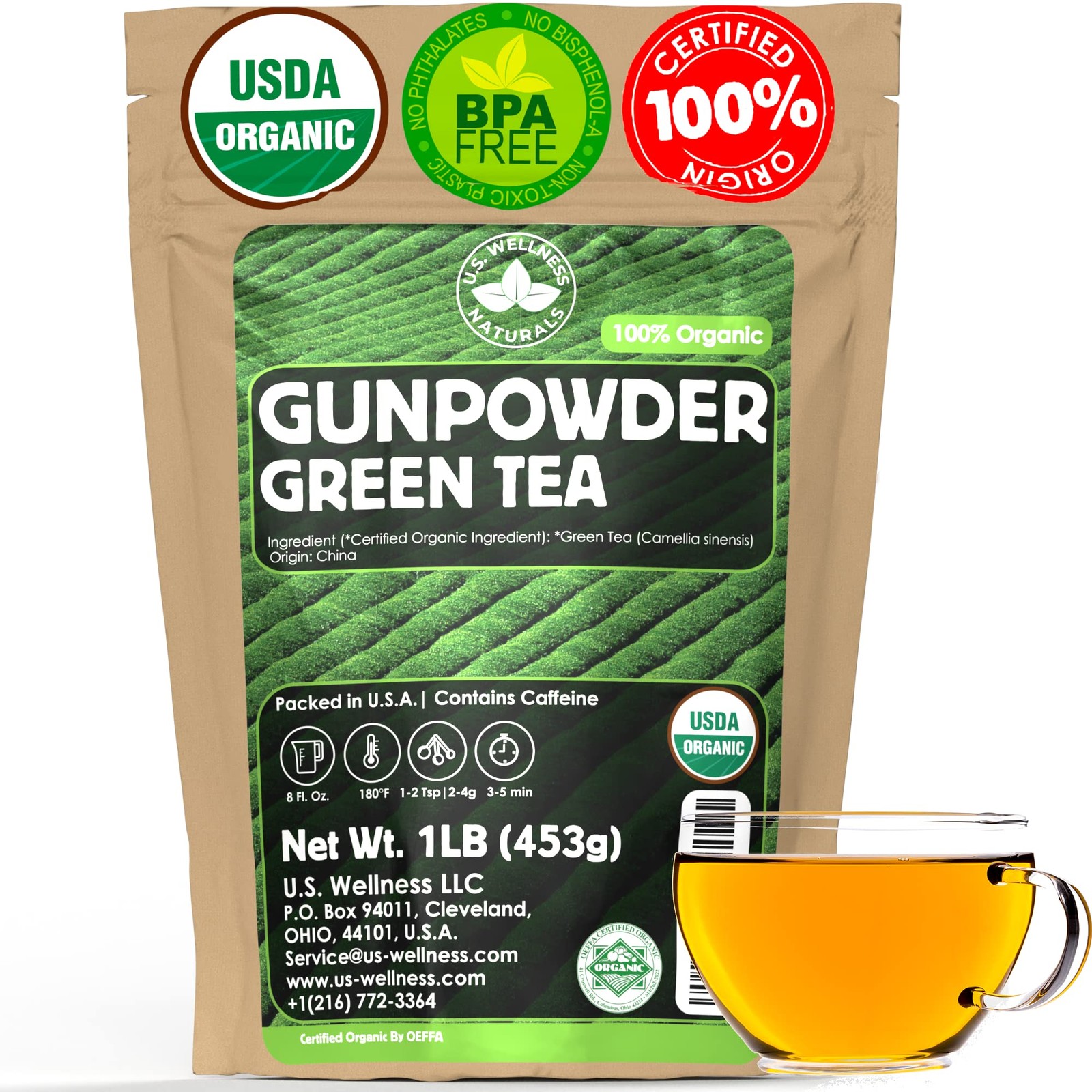 | Loose Leaf | Premium Quality | 100% Certified O...