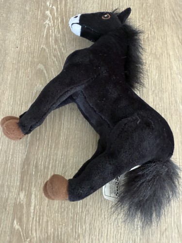IKEA KLAPPA Plush Horse – 22cm – Soft Toy – Black/Brown – Gently Used - Picture 4 of 8