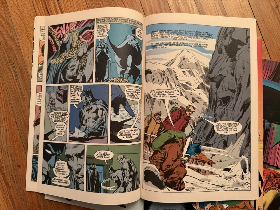 Saga of Ra's Al Ghul 1 2 3 4 DC 1988 Series Comic Book Set 1-4 Batman Neal Adams - Image 4 of 4