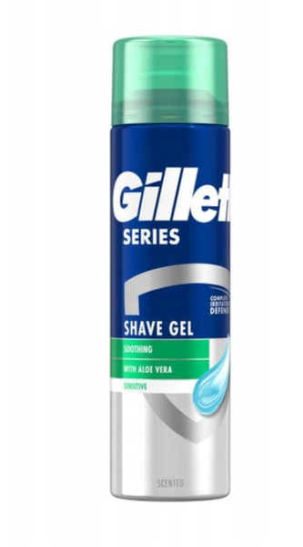 Gillette Series Rasiergel Sensitive Mit Aloe Vera 200Ml – FüR Empfindliche Haut-image