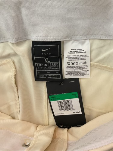 Pantalones de béisbol Nike Vapor beige neutro para hombre talla XL BQ5488-120 - Imagen 3 de 5