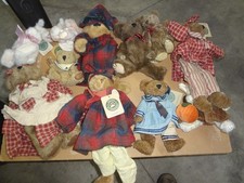 LOT of 11  Boyds Bears Aunt becky Bearchild/Mercedes FitZ bruin Ect s HS