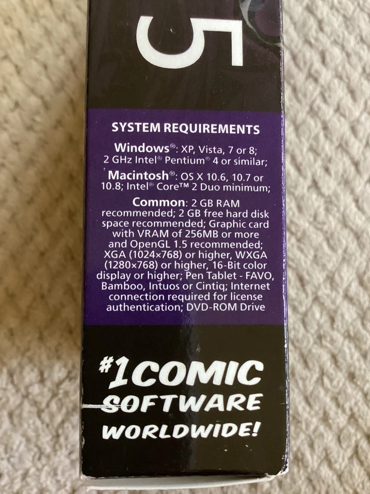 Manga Studio 5 Manga & Comic Illustration PC MAC Disk Version Software - Image 4 of 4