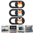 3pcs Deckungsabdeckung Dia Hundemuster Privatsphäre Schutz Webcam Cover