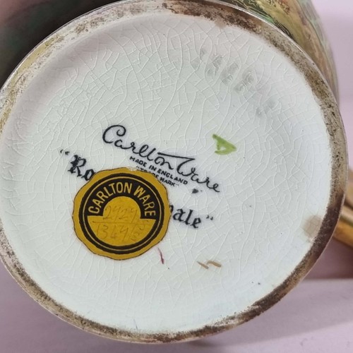 Jarra Carlton Ware Rouge Royale con interior brillante y detalle dorado 13,5 cm - Imagen 5 de 8