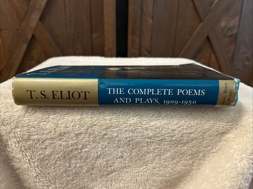 T.S. Eliot The Complete Poems and Plays 1909-1950 HCDJ 1971 Hardback - Picture 23 of 24