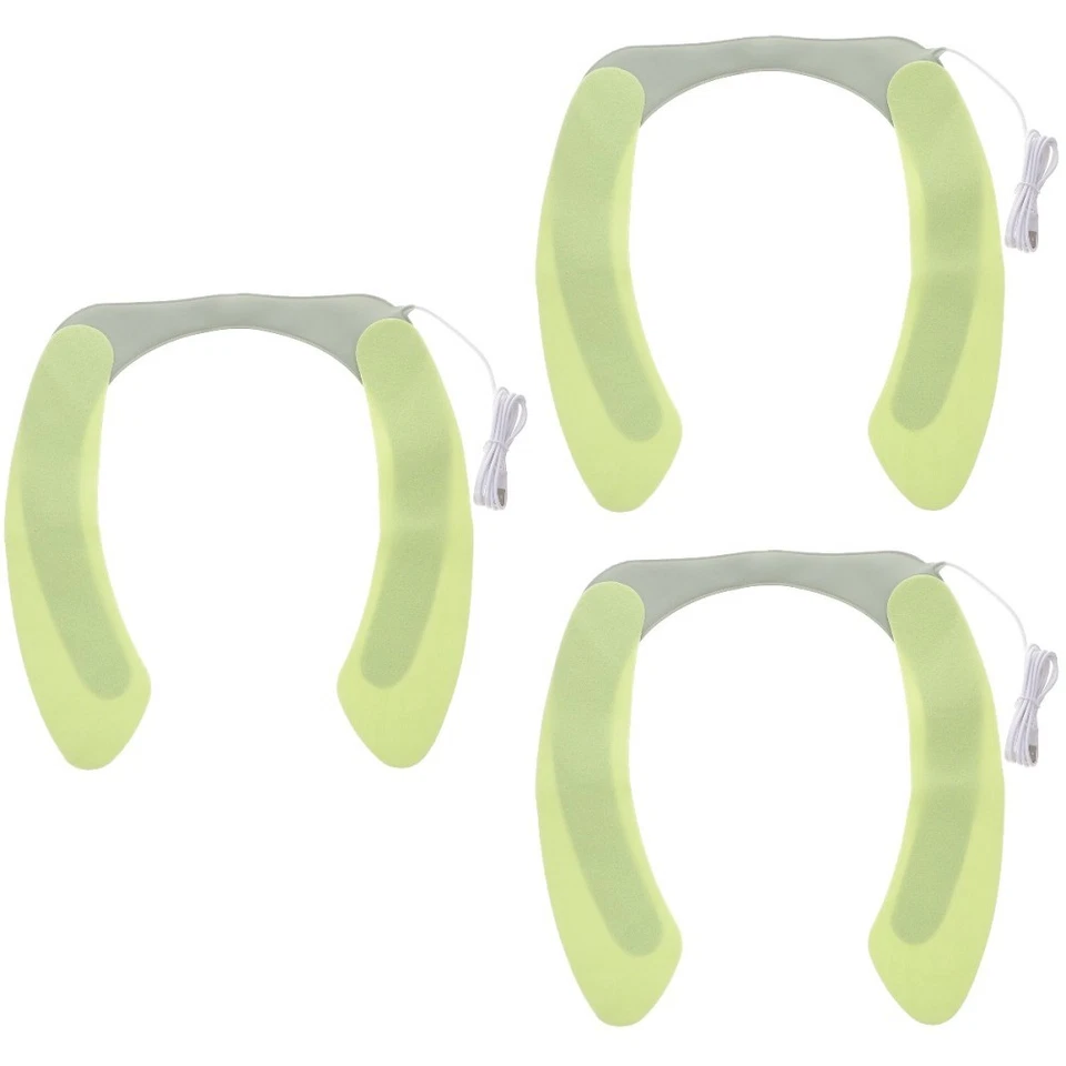  Set 3 Cuscini Riscaldati Sedile WC Alimentato Riscaldati Bagno - Immagine 4 di 4