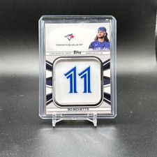2022 Topps Series 1 - Jersey Number Medallion Commemorative Relics Bo...