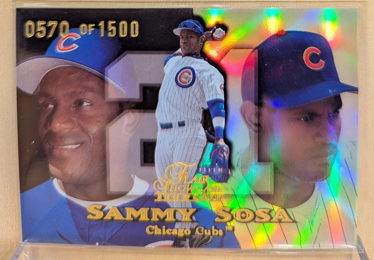 1999 Flair Showcase - Sammy Sosa #2 for sale | eBay
