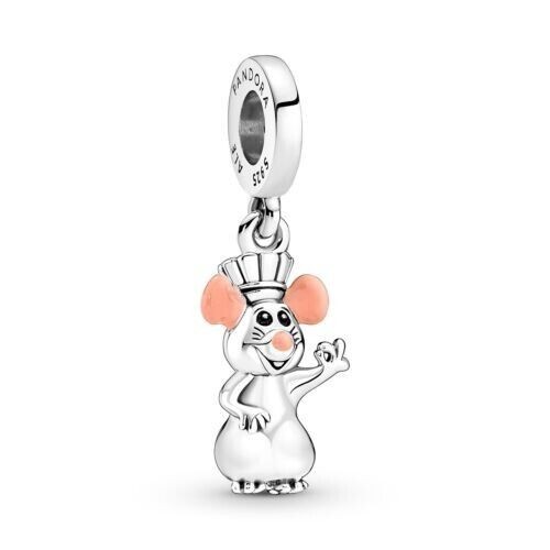 AUTHENTISCHER PANDORA DISNEY PIXAR REMY RATATOUILLE BAUMELNDER CHARM #792029C01 - Bild 1 von 3