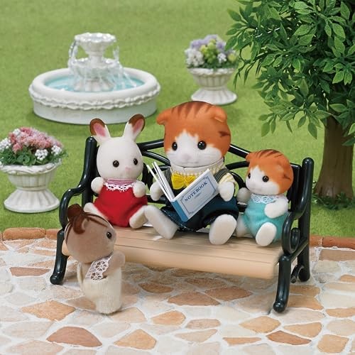 Sylvanian Families FS-30 Maple Cat Family Small Dolls Calico Critters Epoch New - Picture 4 of 10