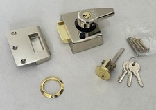 ERA 40mm Double Locking Nightlatch - Brass Case / Brass Cylinder - Night latch