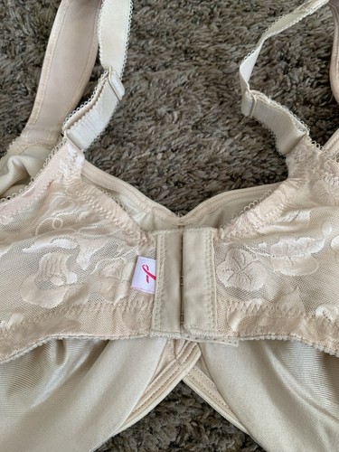 Wacoal Awareness Seamless Underwire Bra Lot 85567 Nude Black Full Coverage 40DD - Picture 5 of 14