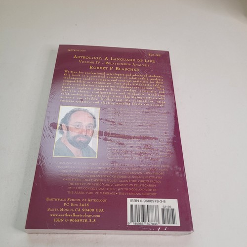 Astrology A Language of Life Vol 4  Robert Blaschke Horoscopes Paperback Book - Picture 2 of 3