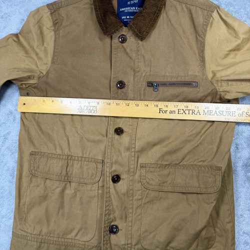American Eagle Outfitters Jacke Herren L Cordkragen Chore Coat Barn Canvas - Bild 12 von 12