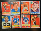 1956 TOPPS FOOTBALL CARDS (9) CARDS
