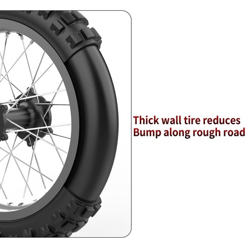 2.75/3.00-19 Inner Tube (80/100-19, 70/100-19 dirt bike tube) with TR4 Straig... - Picture 3 of 6