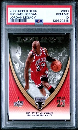 Jordan 2008 Upper Deck Jordan #800
