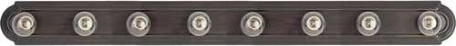 Maxim Lighting 7128OI Essentials 8-Light Bath Vanity in Oil Rubbed Bronze - Picture 1 of 2