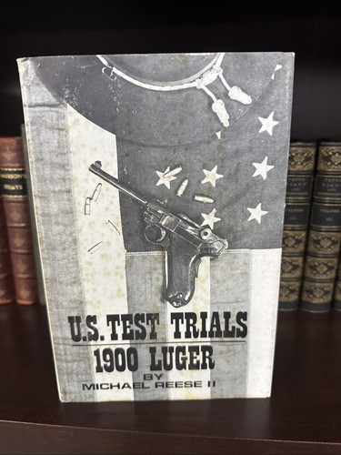 1970 Signed Numbered Limited Edition U.S. TEST TRIALS 1900 LUGER Reese HB DJ - Picture 1 of 10