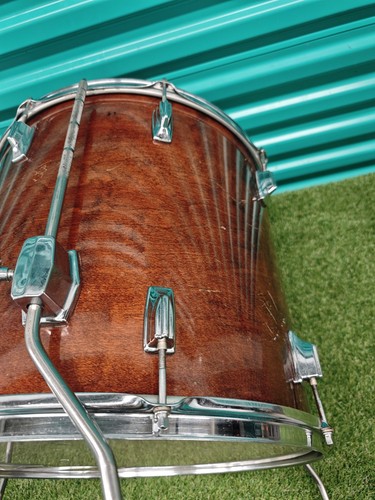⚡ Vintage Tama Superstar Super Mahogany 18"x 16" Floor Tom Made In Japan ⚡ - Picture 10 of 14