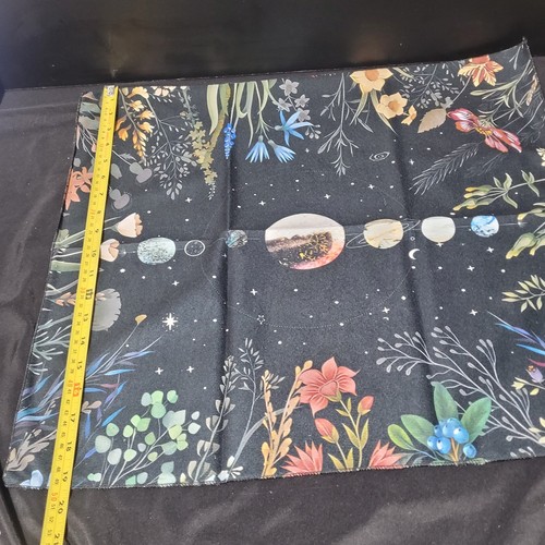 Moonlit Garden 19.5x19.5" Alter/Tarot Cloth - Picture 3 of 3