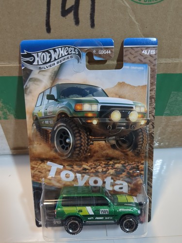 NEW 2025 Hot Wheels Silver Series Toyota Tacoma Land Cruiser OFF ROAD Tundra NIP - Picture 3 of 6
