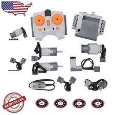 9-in-1 Motor Set Plastic Compatible with Lego Remote Control for STEM Projects