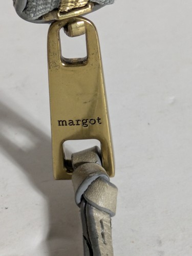 Margot Leder Geldbörse Clutch Handschlaufe umlaufender Reißverschluss Kreditkartenfächer - Bild 5 von 17