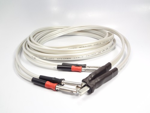 Clairmont Cable Bang Olufsen Tandberg Grundig Leak 2-pin DIN Speaker Cables 9ft - Picture 11 of 13
