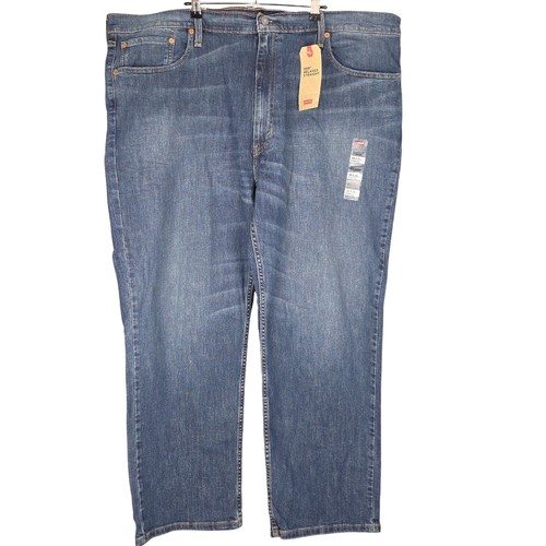Levi's 559 Relaxed Straight Mens Jeans Size 46x30 Stretch Denim Blue New w/Tags
