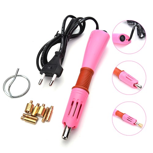 Hot Fix Iron-on Applicator Wand Heat Gun for Rhinestone Crystal Gem Tool 7T _dy - Picture 2 of 12