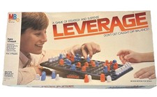 VTG Leverage Board Game by Milton Bradley Complete in Great