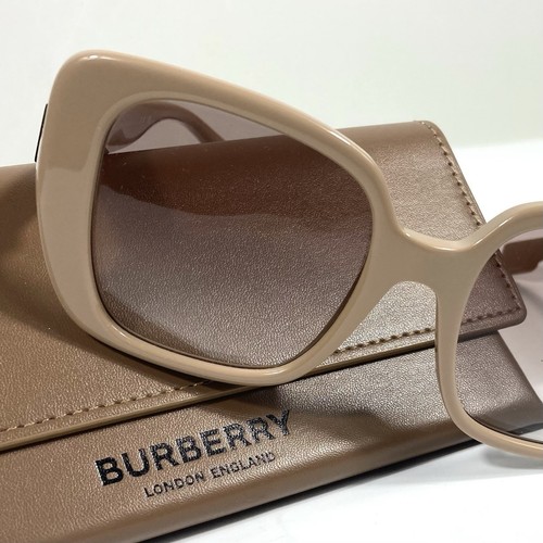 Burberry 52 mm Farbverlauf Eckig Damen Logo Sonnenbrille Beige Neu mit Etikett - Bild 17 von 23