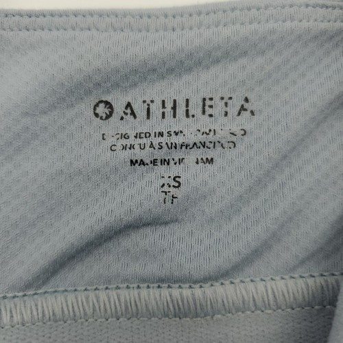 ATHLETA Cinch Longline Bra Blue Yoga Barre Gym Sports Bra Size XS Extra Small - Picture 8 of 8