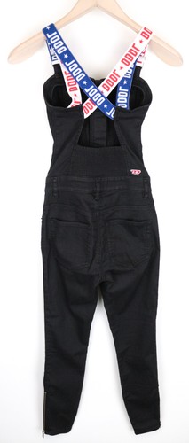Diesel D-Ottie-Ne 069HZ Damen Overall 2XS Schwarz Skinny - Bild 4 von 10