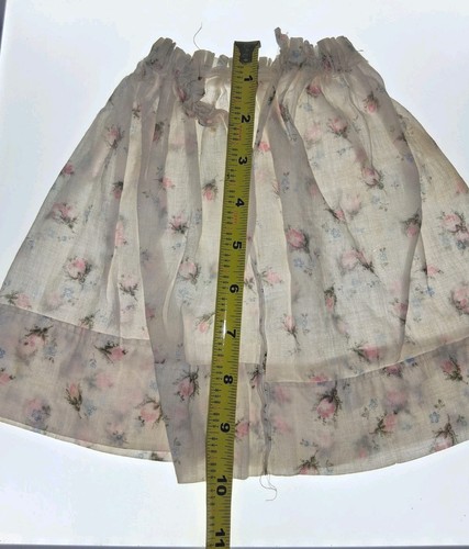 Antiker/Vintage 9,5" Rock für deutsche/französische Biskuitkopf Puppen - Bild 3 von 4